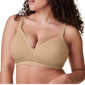 Bravado Designs Plunge Wireless Maternity & Nursing Bra Low-Cut V-Neckline XL